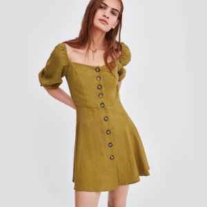 Dotted mesh blouse